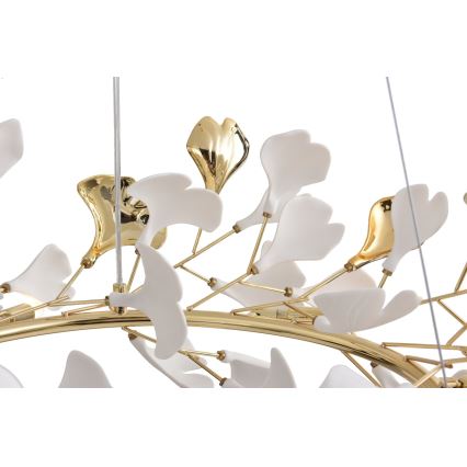 Zuma Line - Kroonluchter aan kabel 6xG9/42W/230V Ø 74 cm goud
