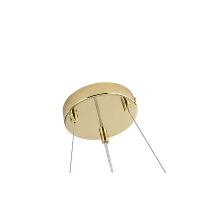 Zuma Line - Kroonluchter aan kabel 6xG9/42W/230V Ø 74 cm goud