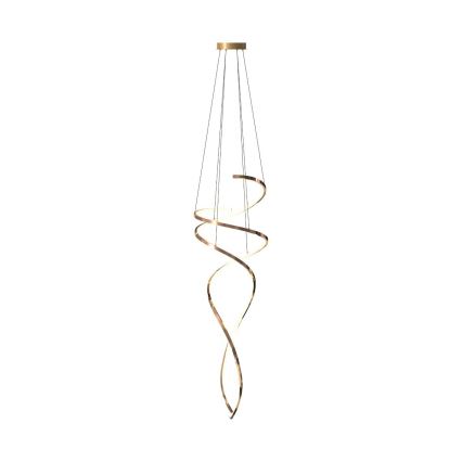 Zuma Line - Dimbare LED hanglamp aan een koord LED/68W/230V 3000/4000/6000K Roségoud + afstandsbediening