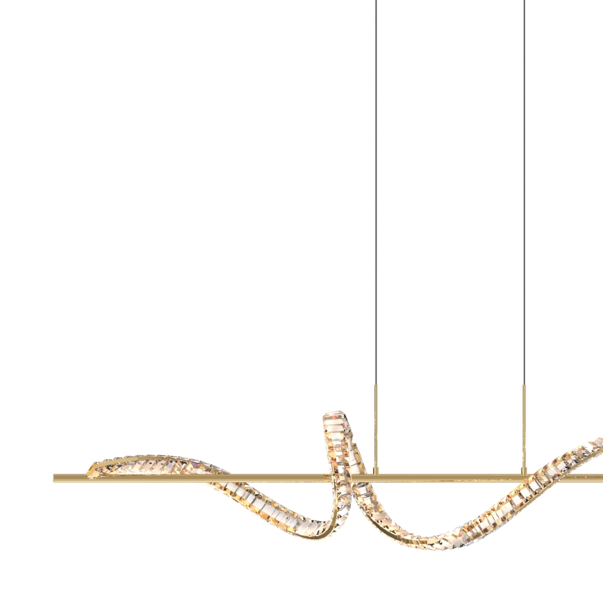 Zuma Line - LED dimbare kristallen hanglamp aan kabel LED/24,5W/230V 2700-6000K + afstandsbediening