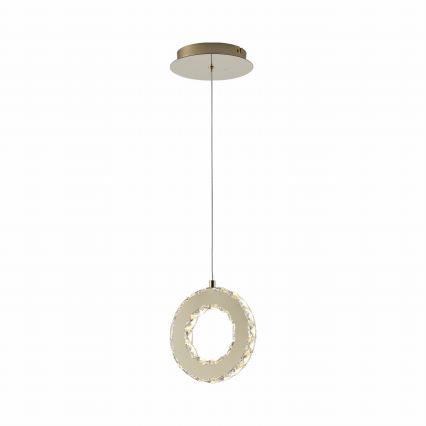 Zuma Line - Dimbare LED-hanglamp aan kabel LED/10W/230V goud