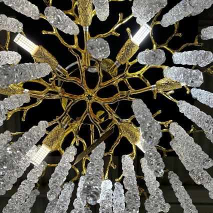 Zuma Line - Hanglamp aan een koord 8xG9/3,5W/230V goud
