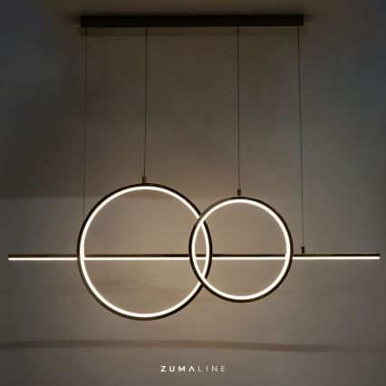 Zuma Line - Dimbare LED hanglamp aan een koord LED/34W/230V goud