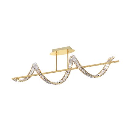 Zuma Line - LED dimbare kristallen hanglamp aan stang LED/24,5W/230V 2700-6000K + afstandsbediening