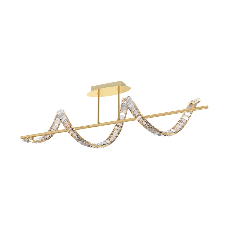 Zuma Line - LED dimbare kristallen hanglamp aan stang LED/24,5W/230V 2700-6000K + afstandsbediening