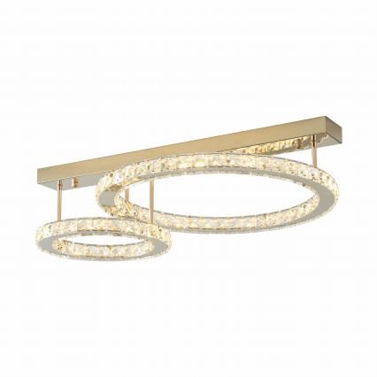 Zuma Line - Dimbare LED-plafondlamp LED/36W/230V goudkleurig