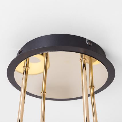 Zuma Line - dimbare LED-opbouwplafondlamp LED/60W/230V goud/zwart