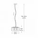 Zuma Line - Hanglamp aan een koord 3xG9/42W/230V