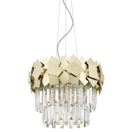 Zuma Line - Kristallen Hanglamp aan een koord 5xE14/40W/230V