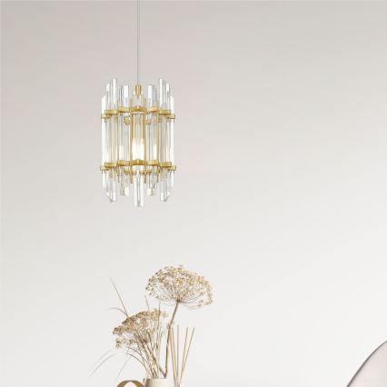 Zuma Line - Hanglamp aan een koord 1xE14/40W/230V goud