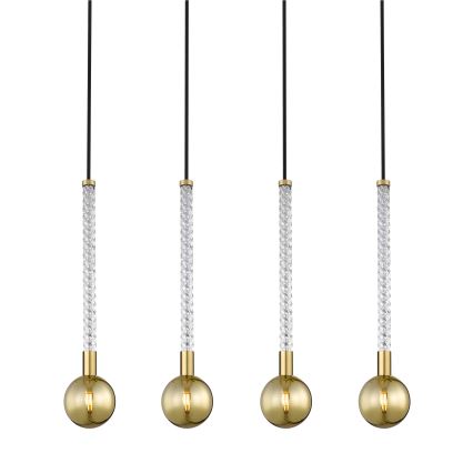 Zuma Line - Hanglamp aan een koord 4xG9/6W/230V messing
