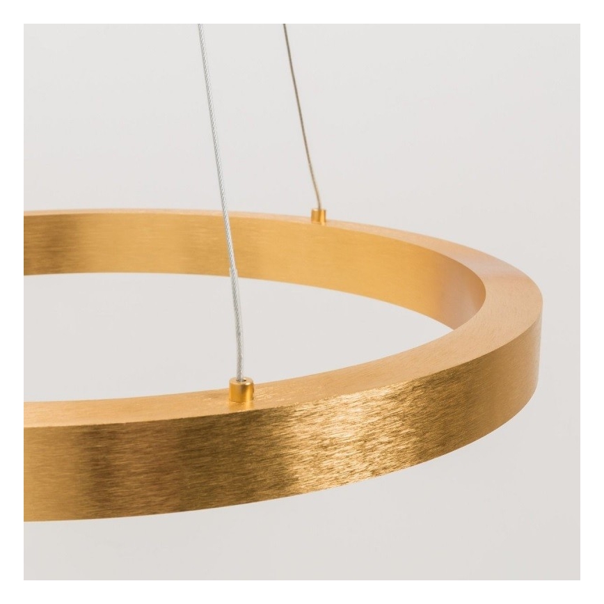 Zuma Line - LED Hanglamp aan een koord 1xLED/30W/230V 40 cm goud