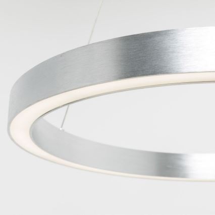Zuma Line - LED Hanglamp aan een koord LED/30W/230V 40 cm zilver