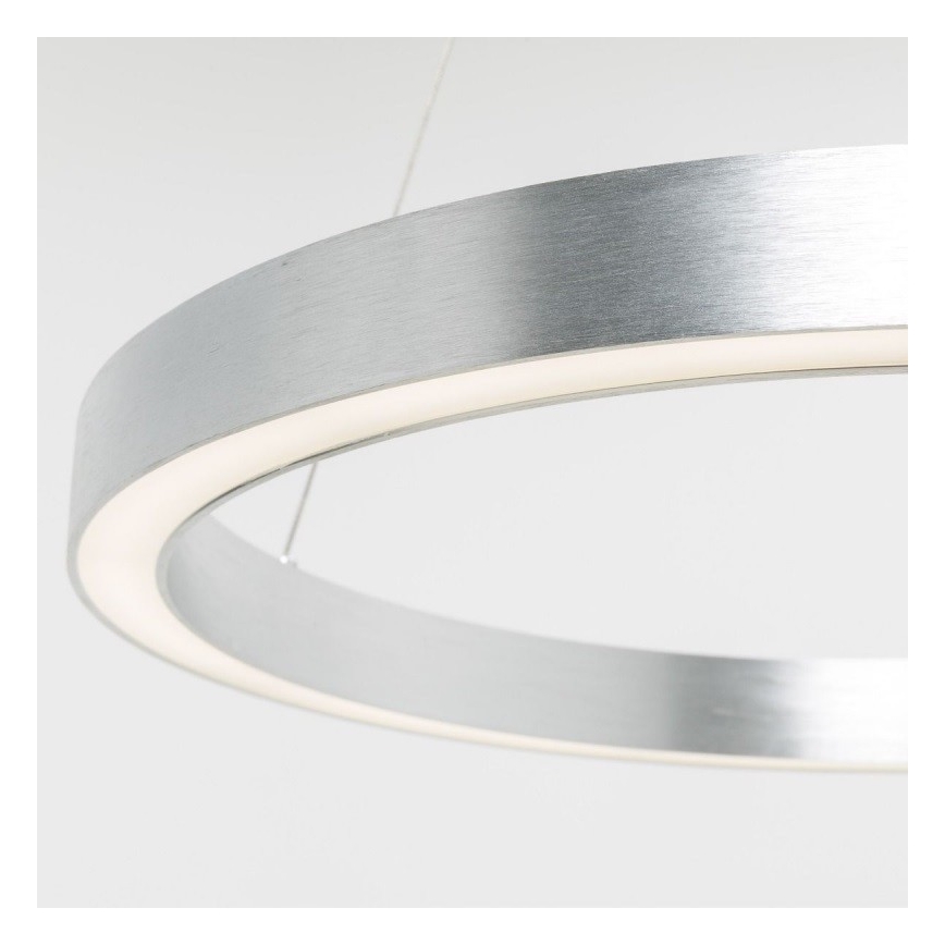 Zuma Line - LED Hanglamp aan een koord LED/30W/230V 40 cm zilver