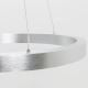 Zuma Line - LED Hanglamp aan een koord LED/40W/230V 60 cm zilver