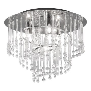 Zuma Line - Plafondlamp 4xG9/25W/230V Ø 35 cm glanzend chroom/helder
