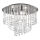 Zuma Line - Plafondlamp 4xG9/25W/230V Ø 35 cm glanzend chroom/helder