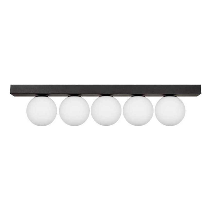 Zuma Line - Plafondlamp 5xG9/8W/230V zwart
