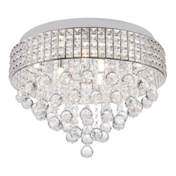 Zuma Line - Plafondlamp 6xG9/25W/230V diameter 40 cm glanzend chroom