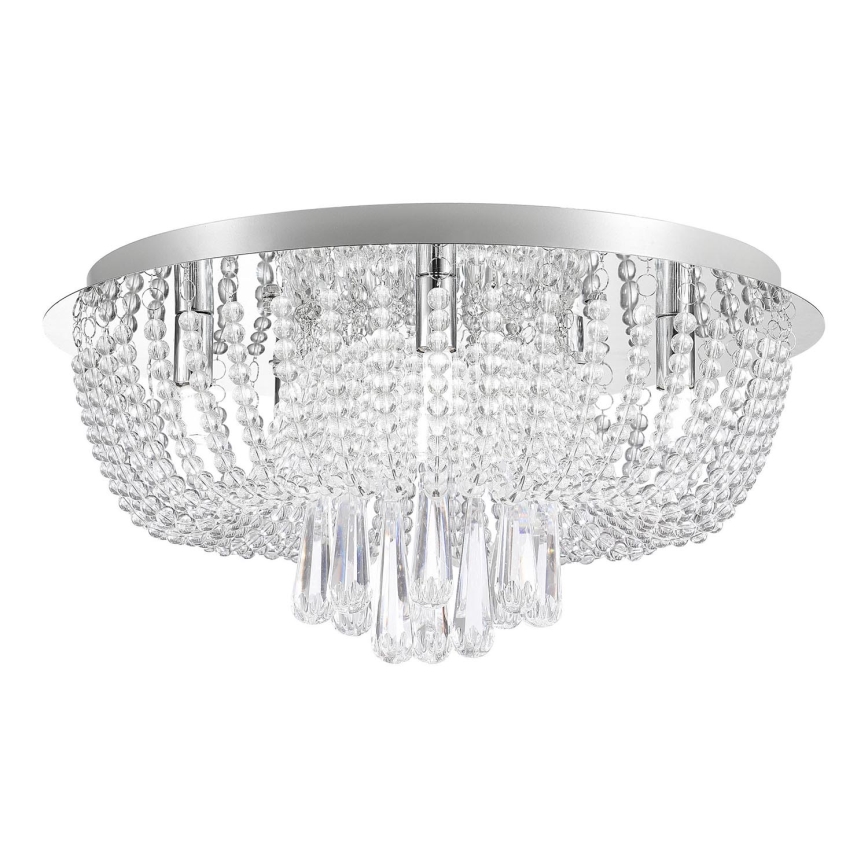 Zuma Line - Plafondlamp 6xG9/25W/230V diameter 45 cm glanzend chroom