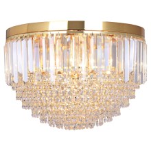 Zuma Line - Plafondlamp 7xE14/40W/230V diameter 50 goud