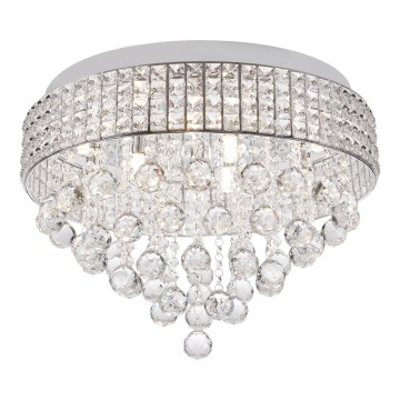 Zuma Line - Plafondlamp 9xG9/25W/230V diameter 50 cm glanzend chroom