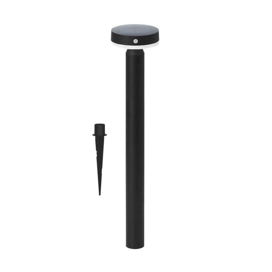 Zuma Line - LED Solar lamp met bewegings- en schemersensor LED/4,5W/2000 mAh IP44 zwart