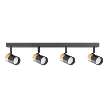 Zuma Line - Spot 4xGU10/50W/230V zwart/goud