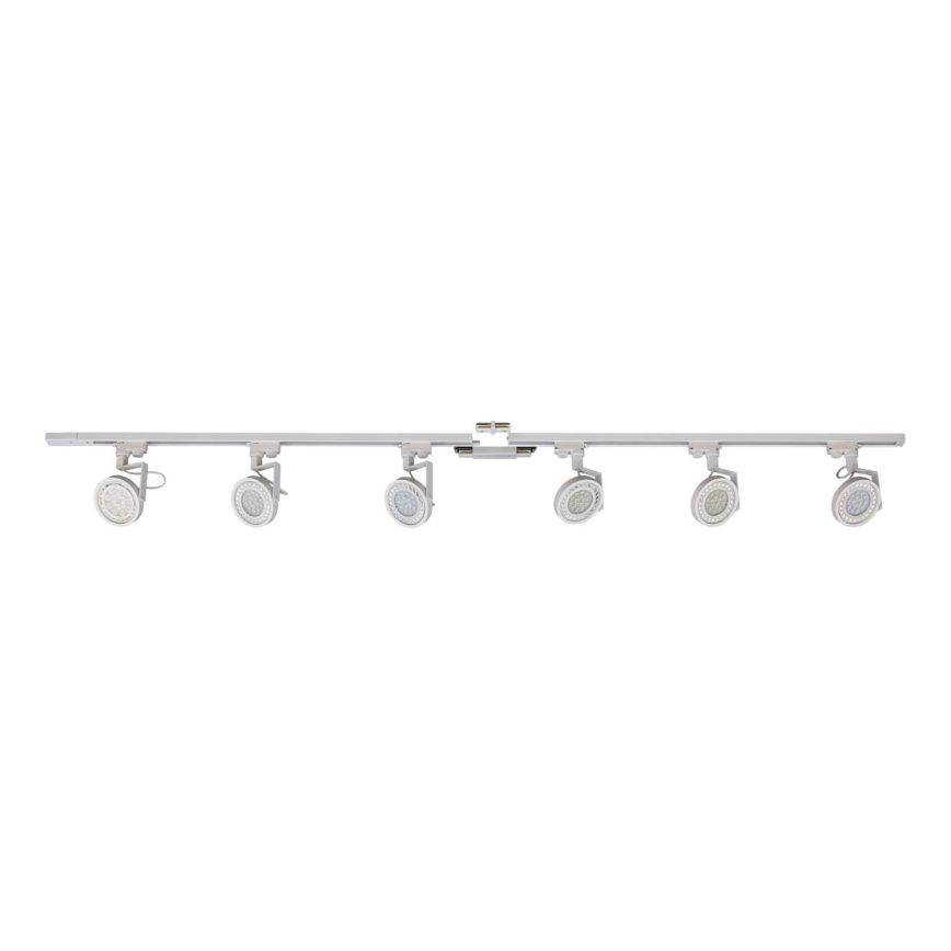 Zuma Line - Spot in een rail systeem 6xGU10/10W/230V wit