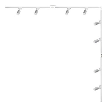 Zuma Line - Spot in railsysteem 8xGU10/35W/230V wit