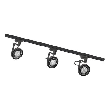 Zuma Line - Spotlight in het 3xGU10/15W/230V rail systeem zwart