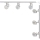 Zuma Line - Spotverlichting in railsysteem 6xGU10/15W/230V wit