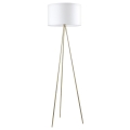Zuma Line - Staande Lamp 1xE27/40W/230V wit/goud