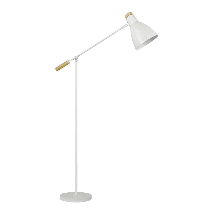 Zuma Line - Staande Lamp 1xE27/60W/230V wit/grenen