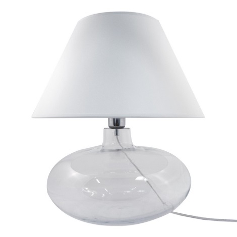 Zuma Line - Tafel Lamp 1xE27/60W/230V wit