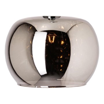 Zuma Line - Vervangingsglas voor G9-kroonluchter Ø 13 cm, rookgrijs