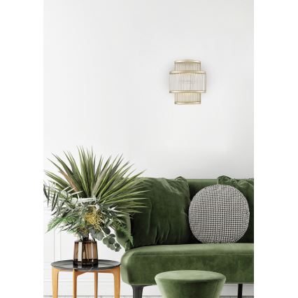 Zuma Line - Wandlamp 2xG9/33W/230V goud