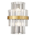 Zuma Line - Wandlamp 2xG9/28W/230V goud
