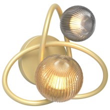 Zuma Line - Wandlamp 2xG9/3,5W/230V goud
