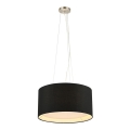 Zuma Line - Zwarte Hanglamp aan een koord CAFÉ 4x E27 / 60W / 230V