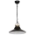 Zwart Koperen Hanglamp IRON 1 1x E27 / 60W