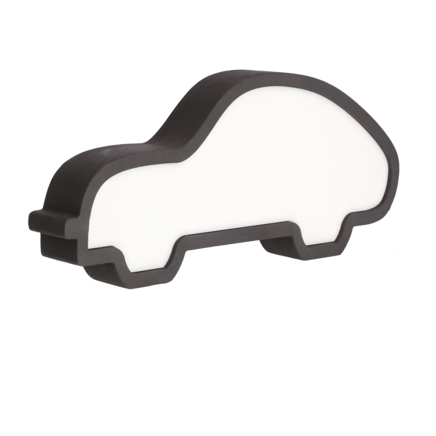 Zwarte CAR LED Tafel LED-lamp 11W/230V voor kinderen