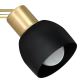 Zwarte Goudkleurige Spot Verlichting FRESNO 4x E27 / 60W / 230V