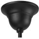 Zwarte Hanglamp aan ketting RETRO II 3x E27 / 60W / 230V