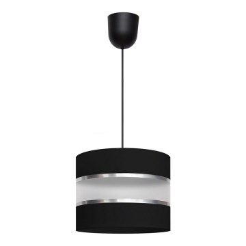 Zwarte Hanglamp HELEN 1x E27 / 15W / 230V