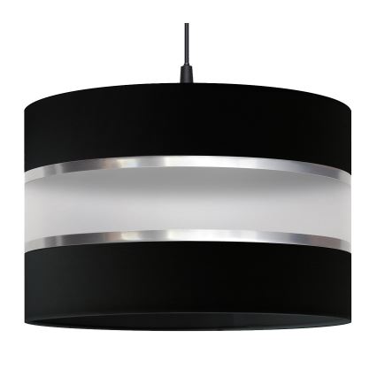 Zwarte Hanglamp HELEN 1x E27 / 15W / 230V