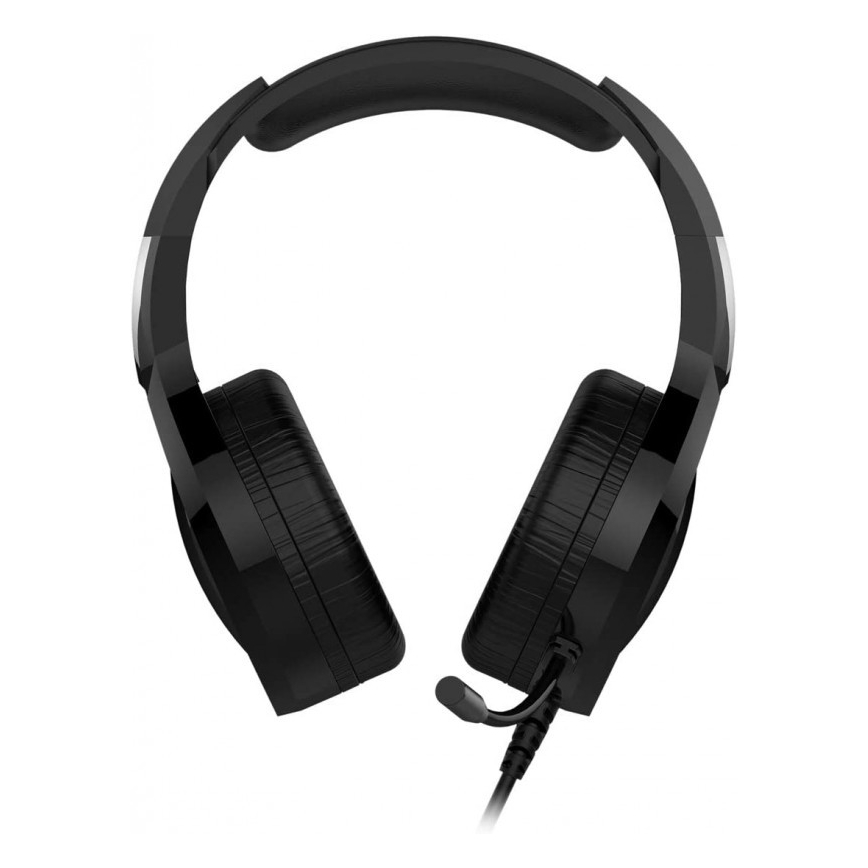 Zwarte Koptelefoon met microfoon VARR GAMING RGB USB