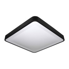 Zwarte LED Plafondlamp met sensor WILTON LED/24W/230V