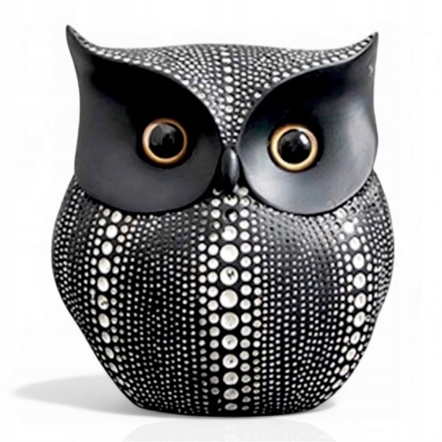 Zwarte tafeldecoratie 15 cm