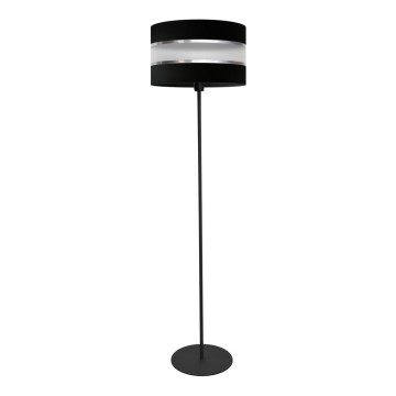 Zwarte Vloerlamp HELEN 1x E27 / 15W / 230V
